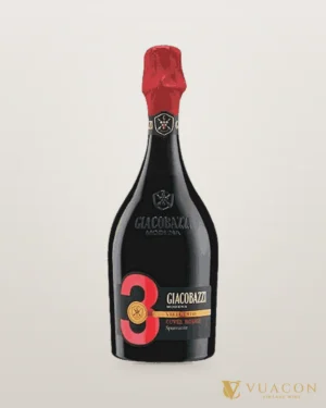Giacobazzi 3 Vellutato Spumante Cuvée Rouge – chai chính hãng tại Vua Cồn