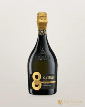 Giacobazzi 8 Aromatico Moscato Spumante Dolce – chai chính hãng tại Vua Cồn