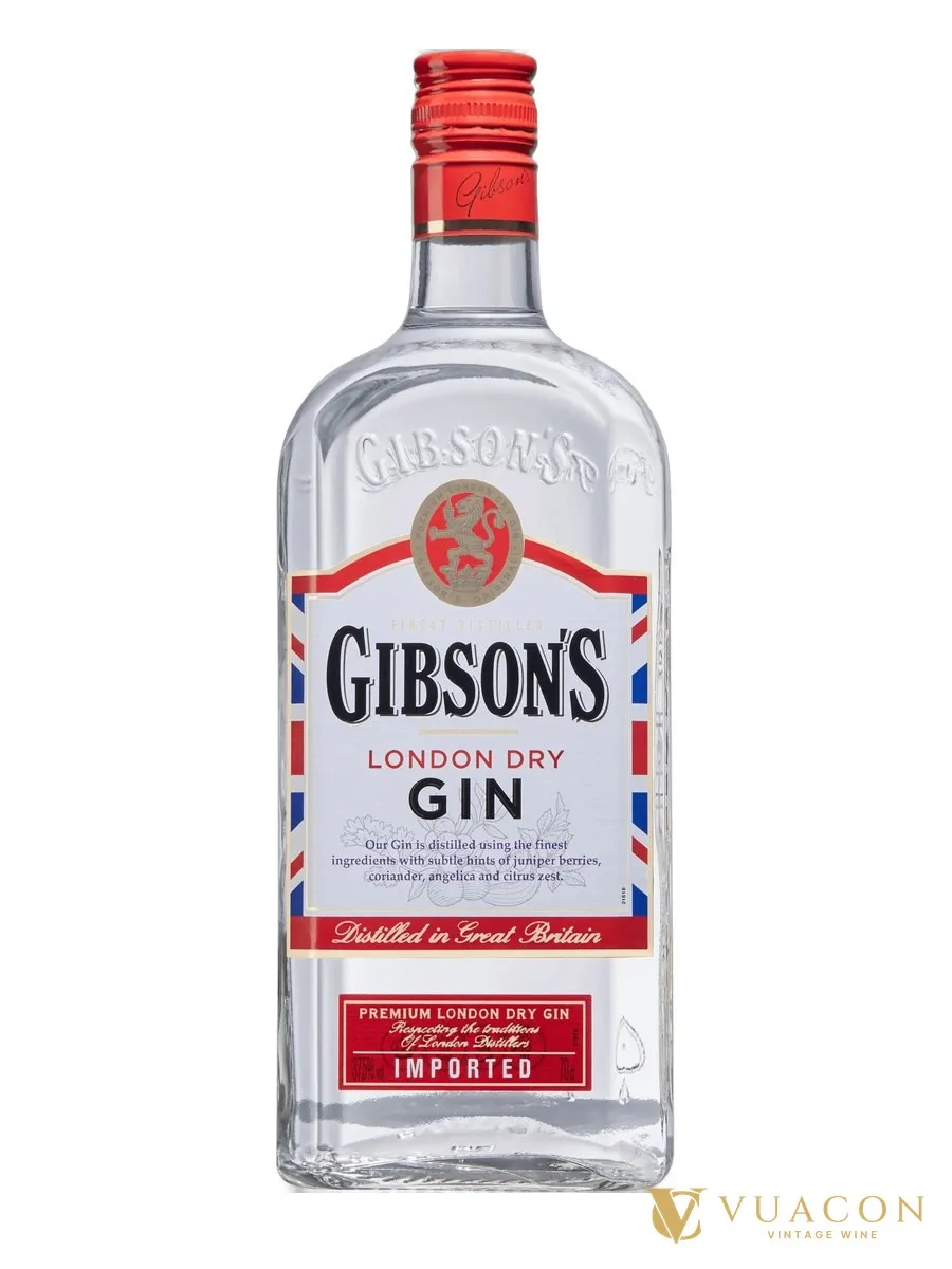 Gin Gibson’s London Dry – Anh, 700ml