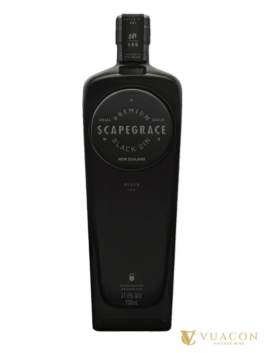 Gin Scapegrace Black – New Zealand, 700ml