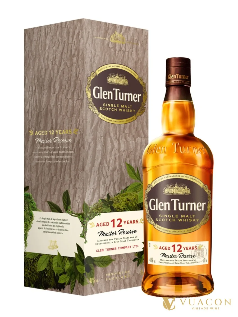 Glen Turner 12 năm Single Malt – single Malt Scotch, Highland, Scotland, 700ml