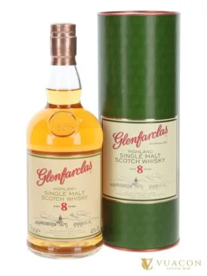 Glenfarclas 8 năm – single Malt Scotch, Speyside, Scotland, 700ml