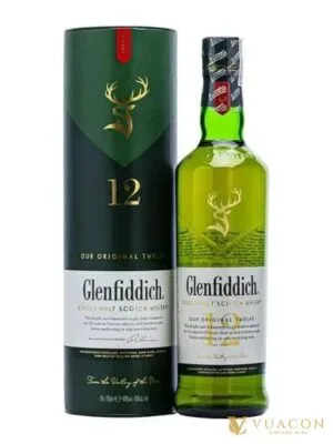 Glenfiddich 12 năm – Hộp quà Tết 2027 – single Malt Scotch, Speyside, Scotland, 700ml