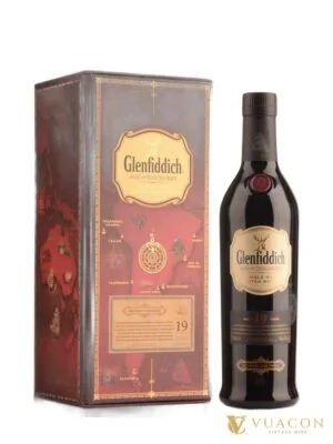 Glenfiddich 19 năm Age of Discovery – Red Wine Cask Finish – phiên bản giới hạn, Speyside, Scotland, 700ml