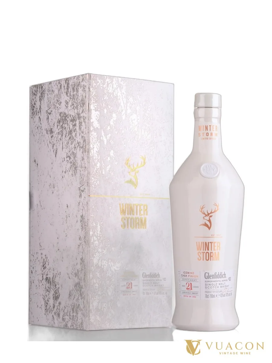 Glenfiddich 21 năm Winter Storm – Experimental Series #03 – phiên bản giới hạn, Speyside, Scotland, 700ml