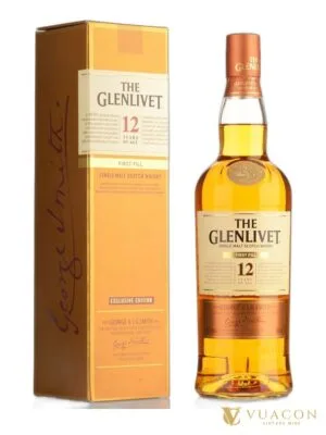 Glenlivet 12 năm First Fill Exclusive Edition – single Malt Scotch, Speyside, Scotland, 700ml