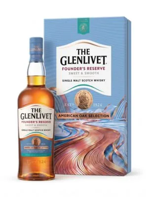 Glenlivet Founder’s Reserve – Hộp quà Tết 2027 – single Malt Scotch, Speyside, Scotland, 700ml