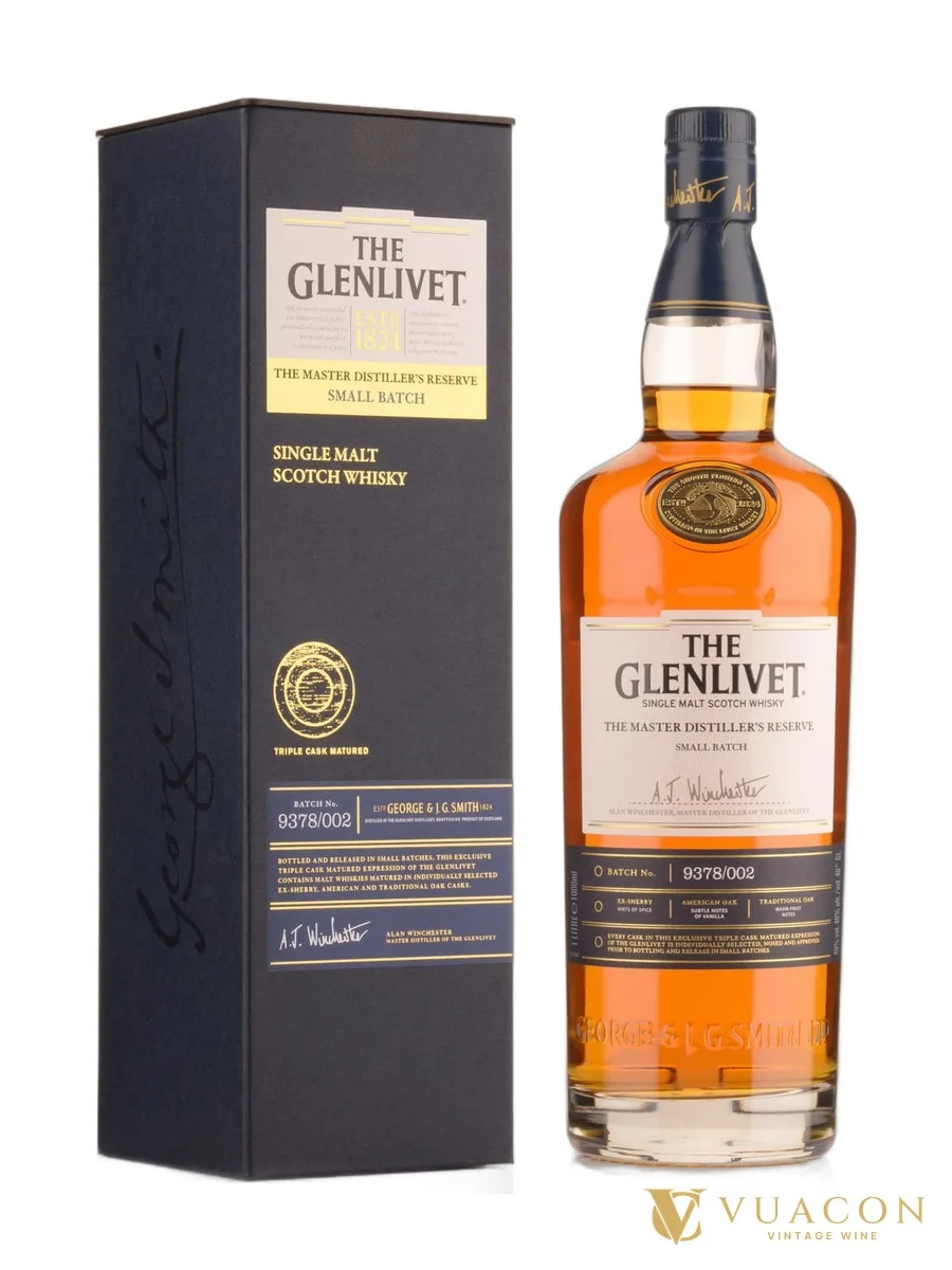 Glenlivet Master Distiller’s Reserve Small Batch 1L – single Malt Scotch, Speyside, Scotland
