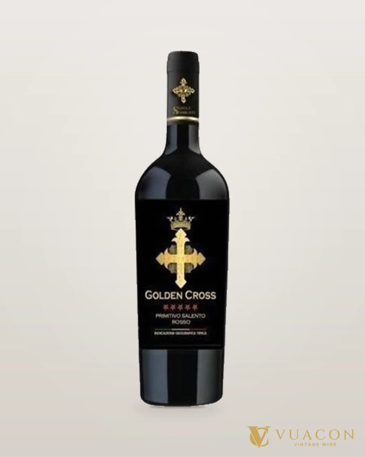 GOLDEN CROSS Primitivo Salento Rosso – chai chính hãng tại Vua Cồn