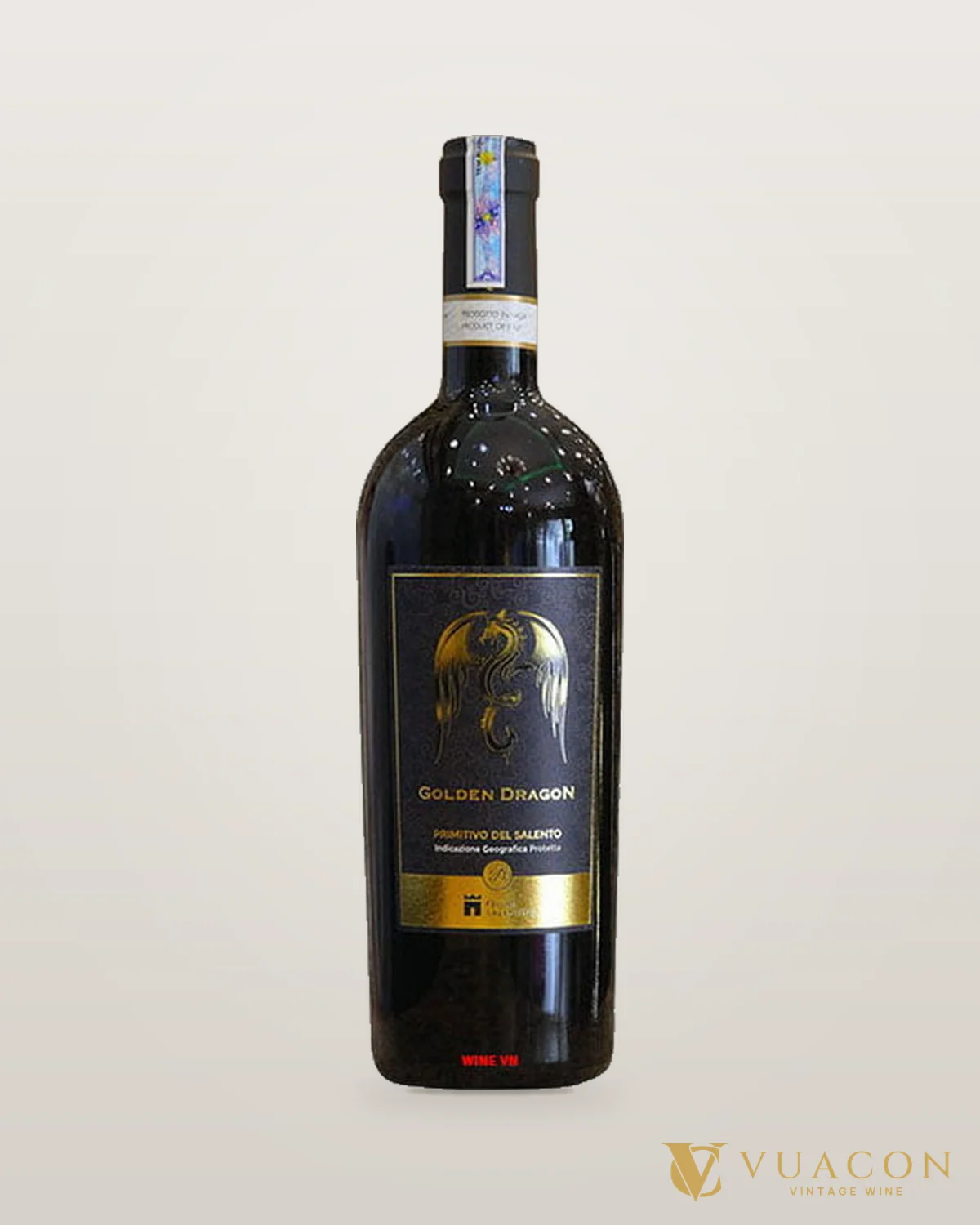 Golden Dragon Primitivo Del Salento – chai chính hãng tại Vua Cồn