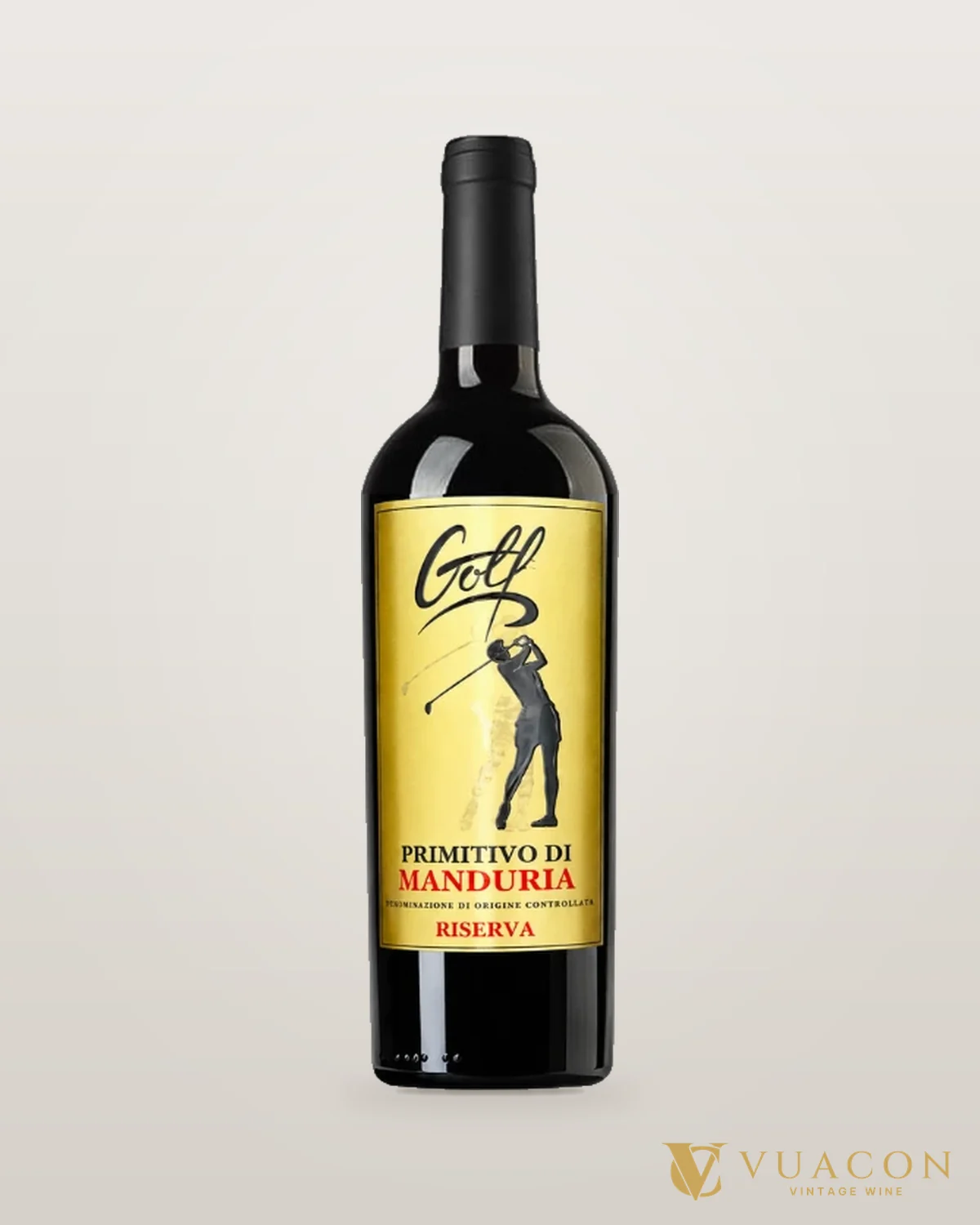Golf Primitivo Di Manduria Riserva – chai chính hãng tại Vua Cồn