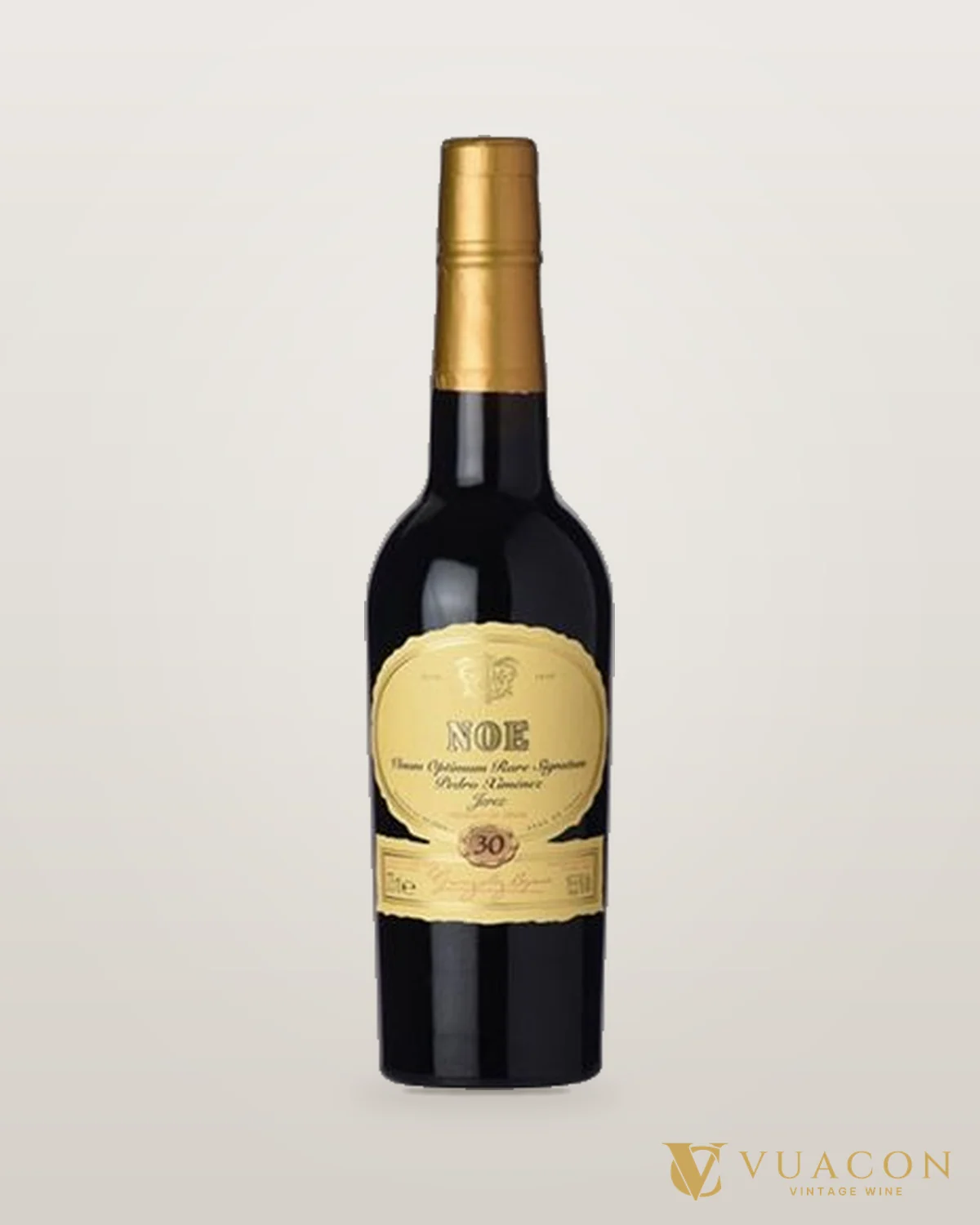 Gonzalez Byass "Noe" Pedro Ximenez Muy Viejo V.O.R.S 30 Years (Pedro Ximenez) – chai chính hãng tại Vua Cồn