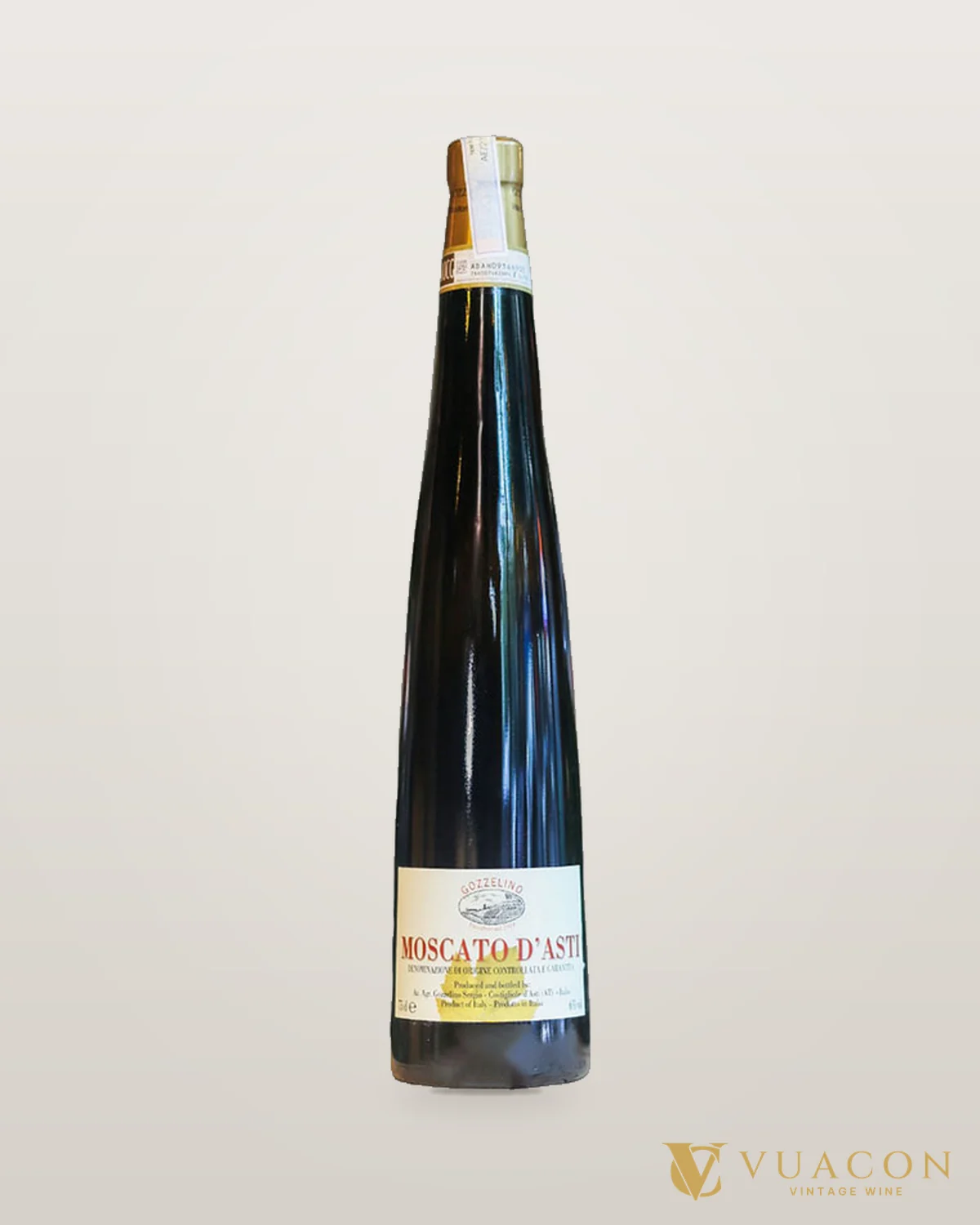 Gozzelino Moscato D’Asti Queen – chai chính hãng tại Vua Cồn