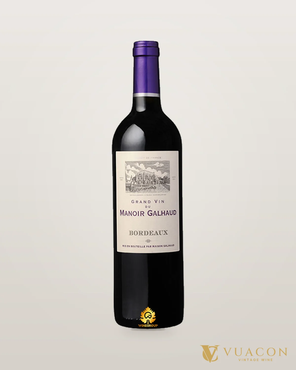 Grand Vin Du Manoir Galhaud – chai chính hãng tại Vua Cồn