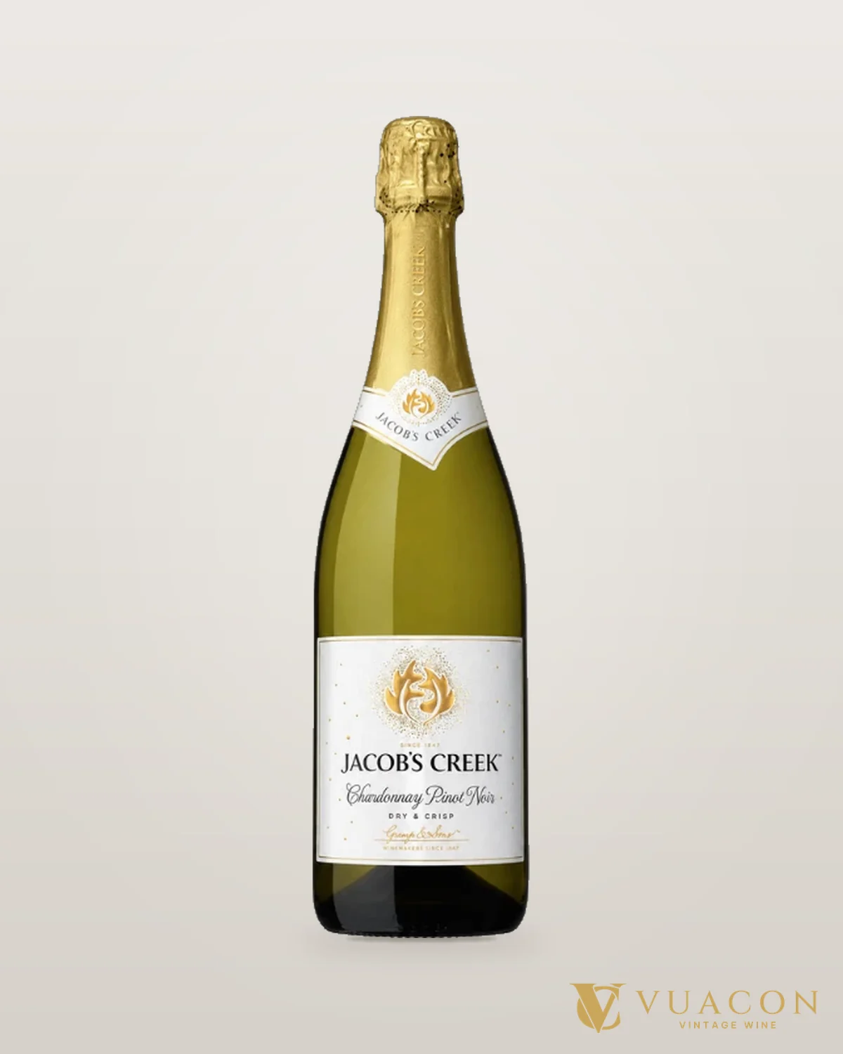 Jacob’s Creek Sparkling Chardonnay Pinot Noir – chai chính hãng tại Vua Cồn