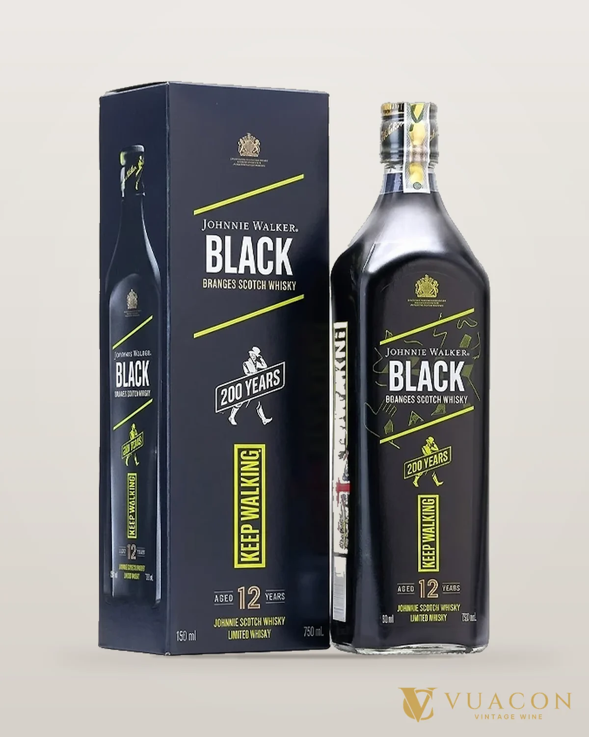 Johnnie Walker Black Limited – chai chính hãng tại Vua Cồn