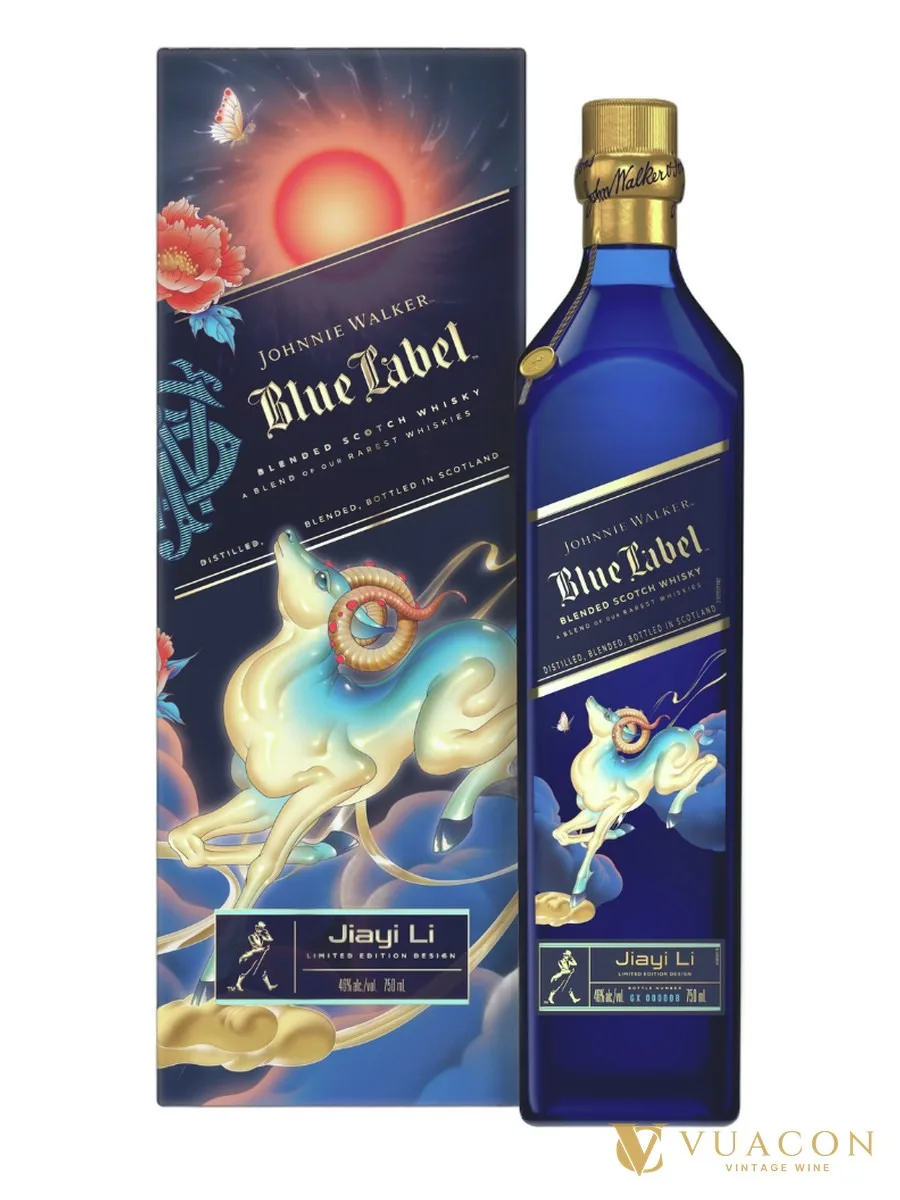 Johnnie Walker Blue Label Year of the Goat 2027 – blended Scotch, Scotland, 750ml