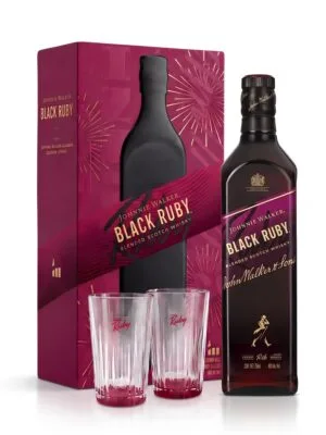 Johnnie Walker Black Ruby – Hộp quà Tết 2027 – blended Scotch, Scotland, 750ml