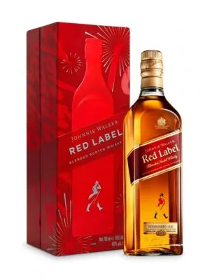 Johnnie Walker Red Label – Hộp quà Tết 2027 – blended Scotch, Scotland, 700ml
