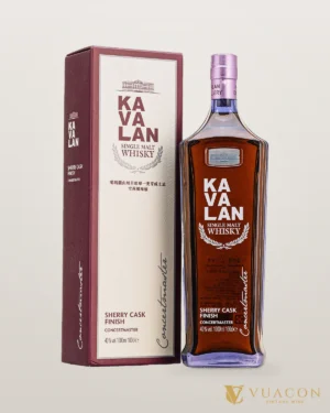 Kavalan Concertmaster Sherry Cask Finish – chai chính hãng tại Vua Cồn