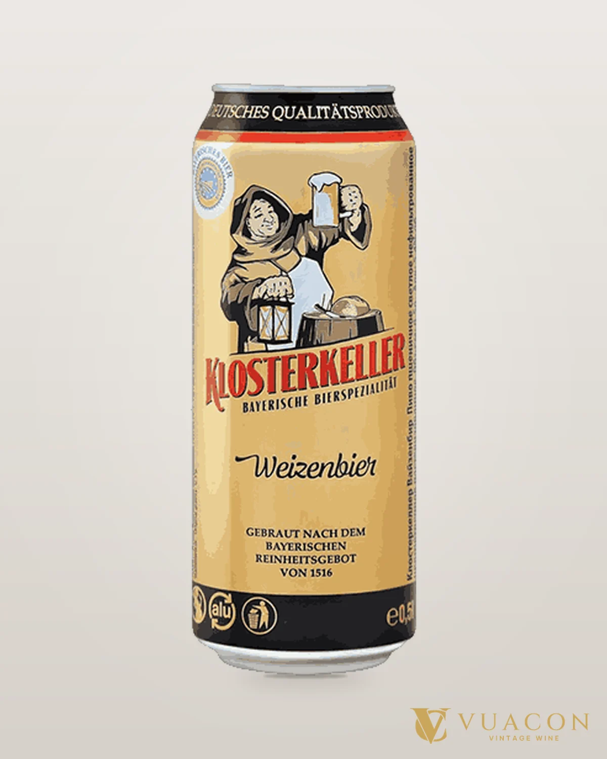 KLOSTERKELLER WEIZENBIER – chai chính hãng tại Vua Cồn