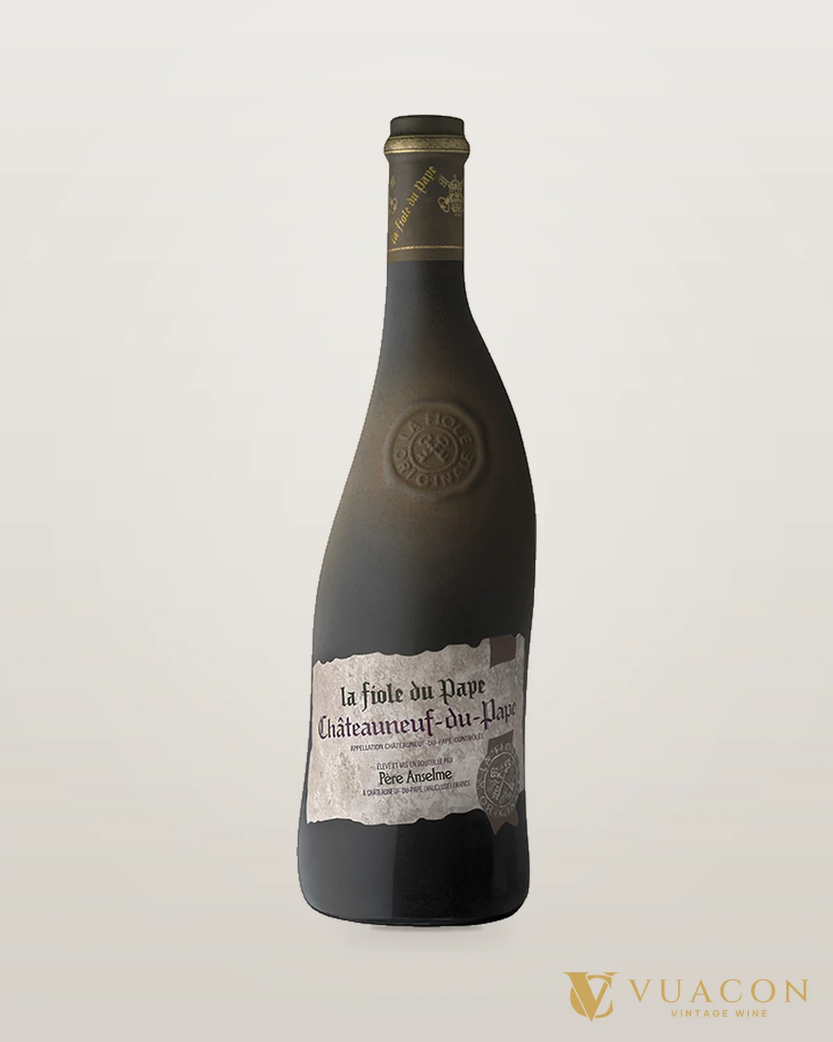 La Fiole Du Pape Châteauneuf-Du-Pape Père Anselme – chai chính hãng tại Vua Cồn