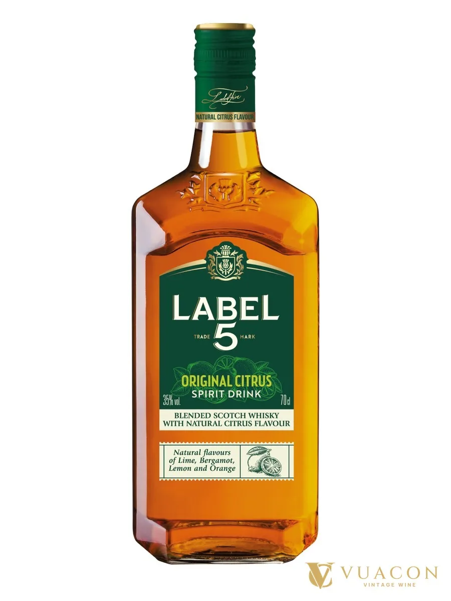 Label 5 Original Citrus – Scotland, 700ml