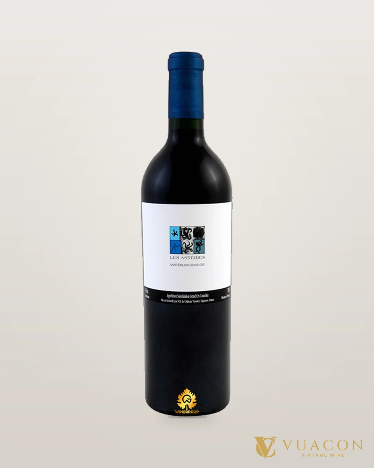 Les Asteries Saint Emilion Grand Cru – chai chính hãng tại Vua Cồn