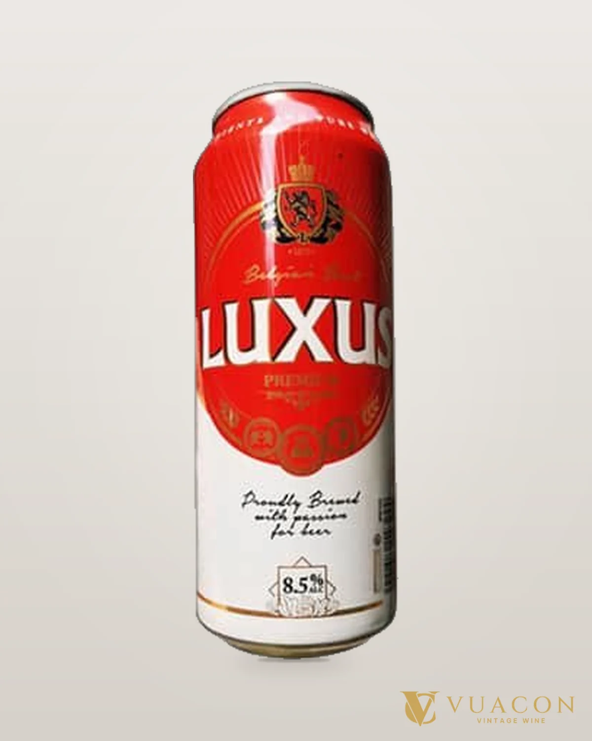 Luxus lon – chai chính hãng tại Vua Cồn