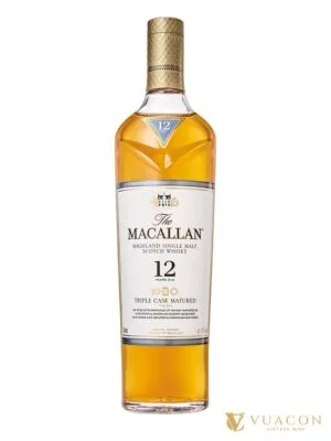 Macallan 12 năm Triple Cask Matured 700ml – single Malt Scotch, Speyside, Scotland