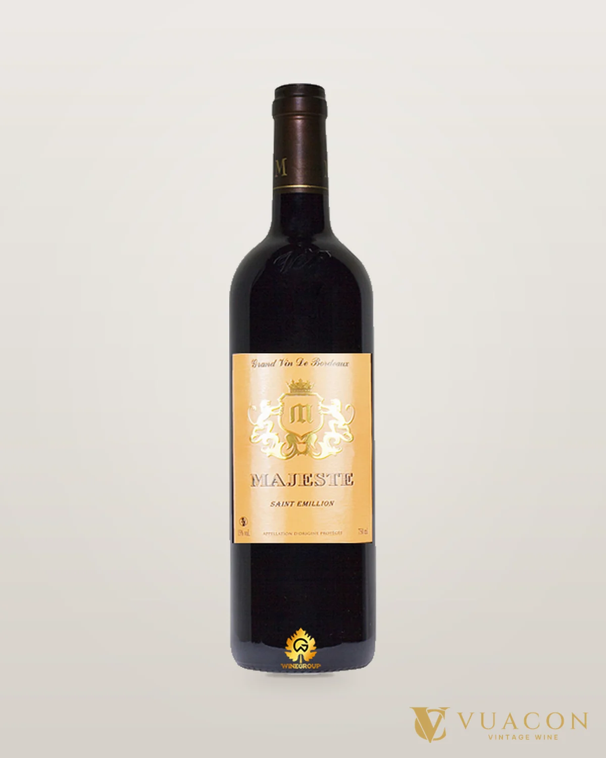 Majeste Saint-Emilion – chai chính hãng tại Vua Cồn