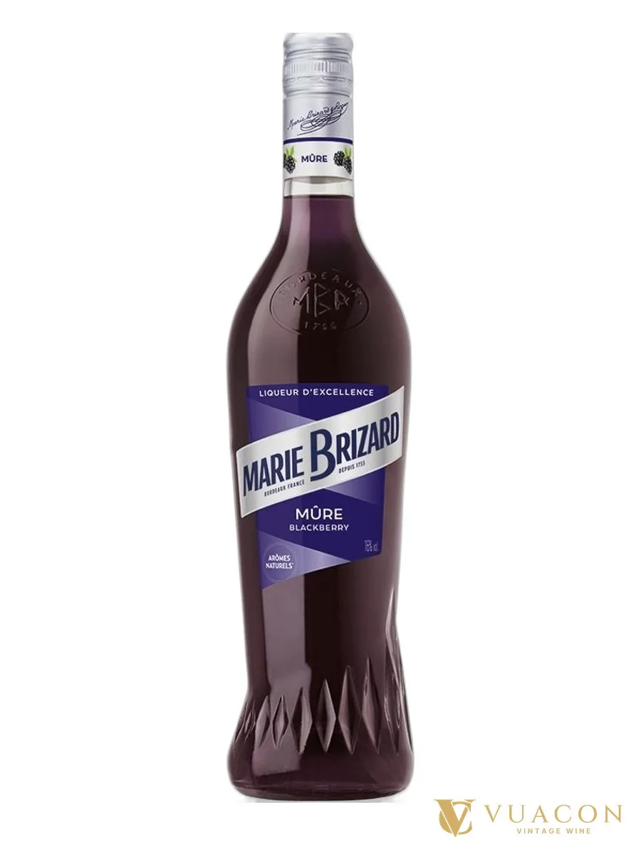 Marie Brizard Blackberry – rượu mùi trái cây, Pháp, 700ml