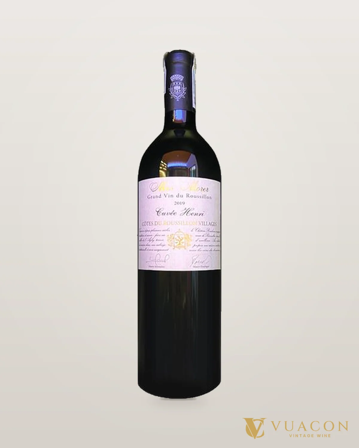 MAS MORER Cuvee Henri AOP Côtes du Roussillon Villages – chai chính hãng tại Vua Cồn