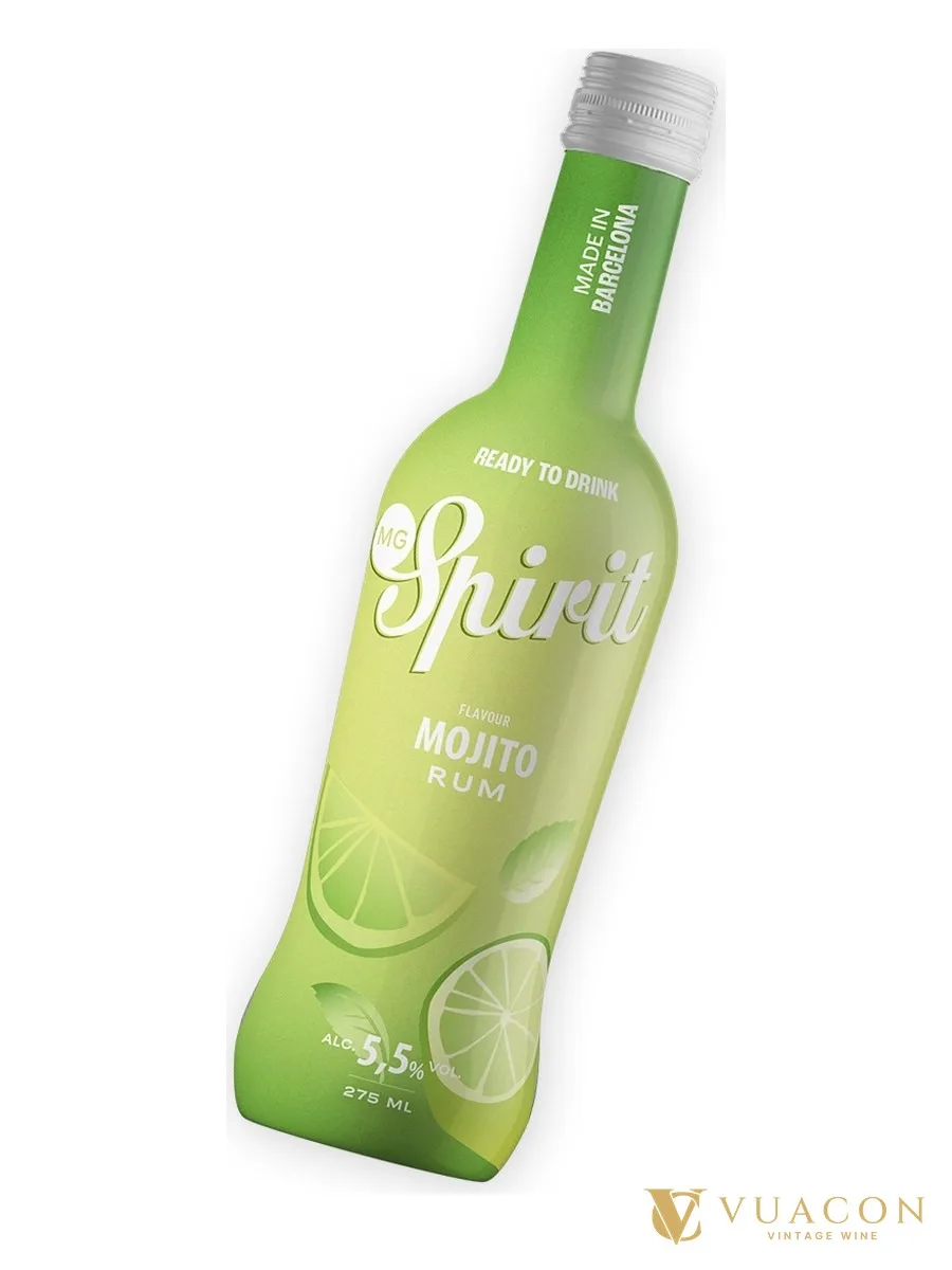 MG Spirit Mojito 275ml – đồ uống pha sẵn, Tây Ban Nha