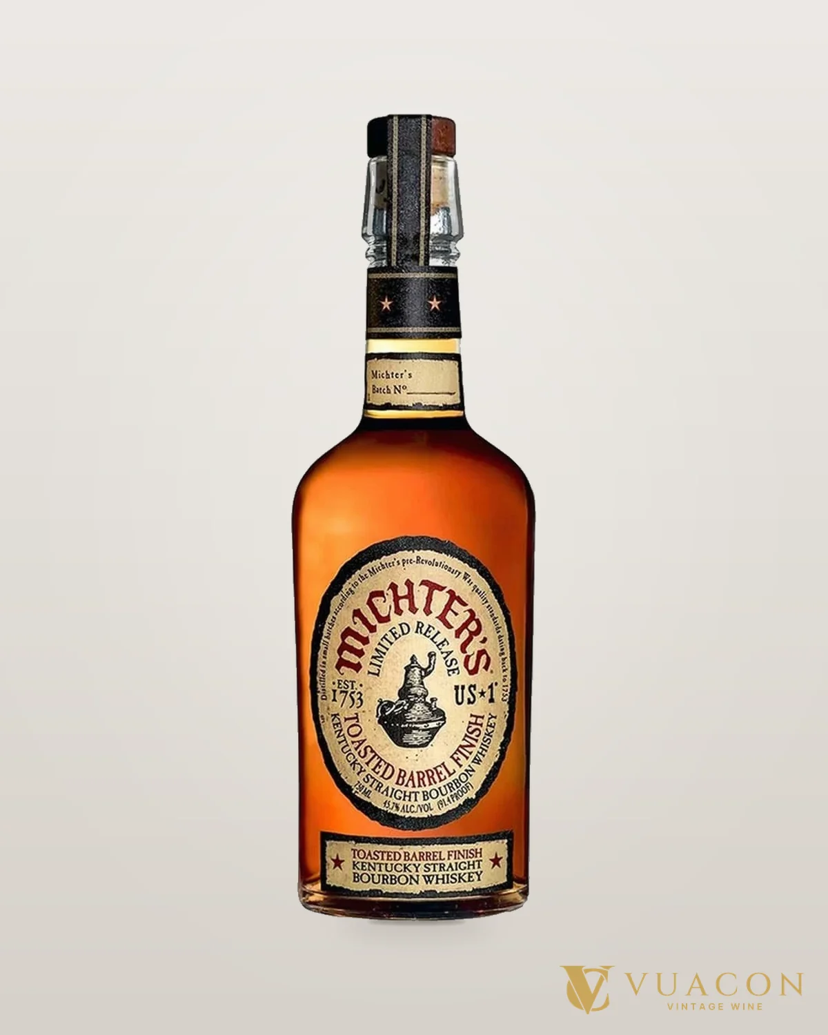 Michter’s US*1 Toasted Barrel Finish Straight Bourbon Whiskey – chai chính hãng tại Vua Cồn