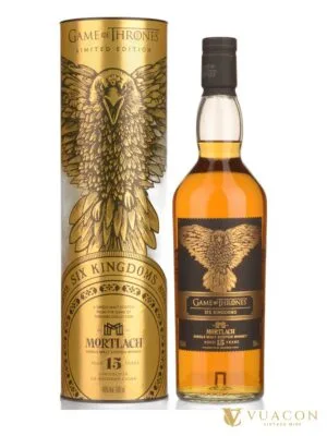 Mortlach 15 năm – Game of Thrones Six Kingdoms – phiên bản giới hạn, Speyside, Scotland, 700ml