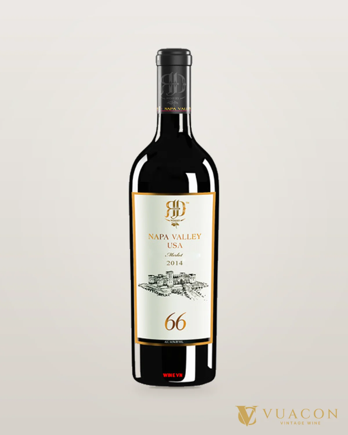 Napa Valley 66 Merlot – chai chính hãng tại Vua Cồn