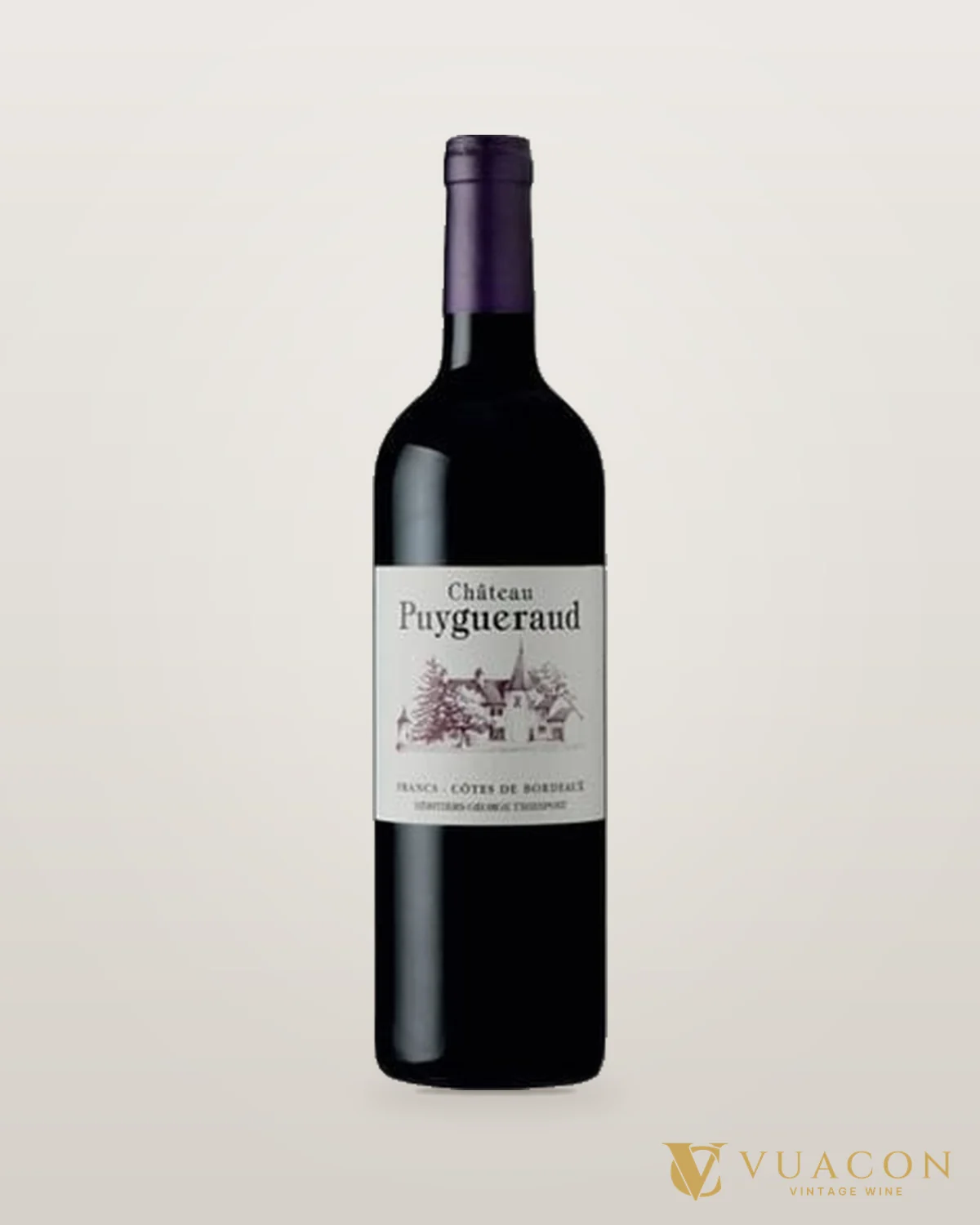 Nicolas Thienpont Chateau Puygueraud Francs Cotes de Bordeaux – chai chính hãng tại Vua Cồn