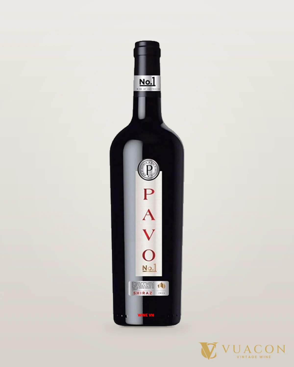 PAVO No1 Shiraz – chai chính hãng tại Vua Cồn