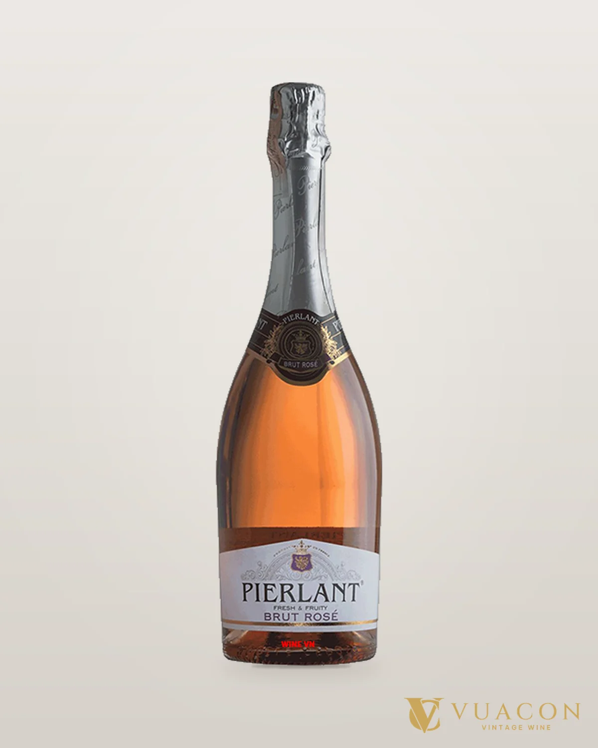Pierlant Brut Rosé – chai chính hãng tại Vua Cồn