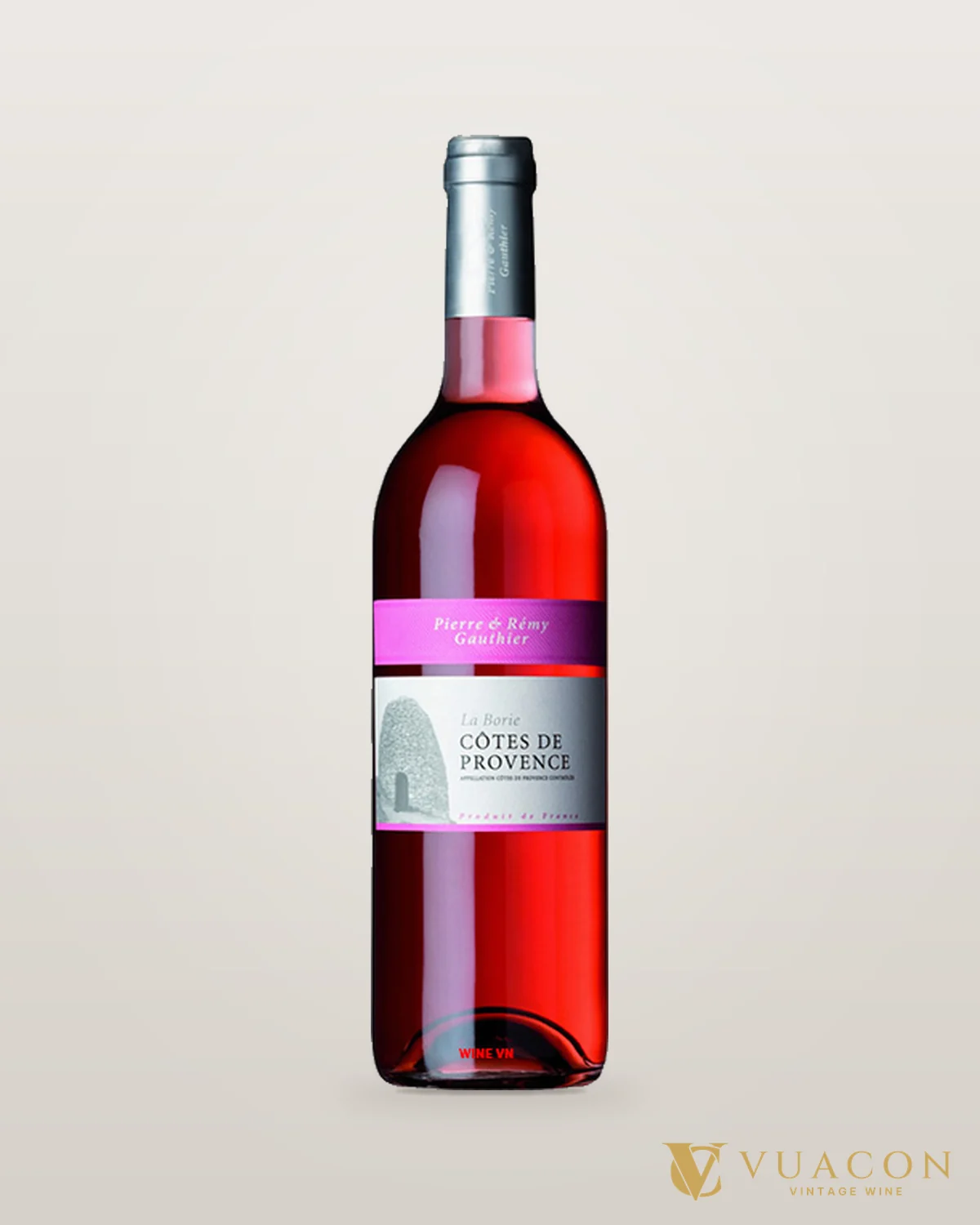 Pierre & Remy Gauthier La Borie Cotes De Provence Rose – chai chính hãng tại Vua Cồn