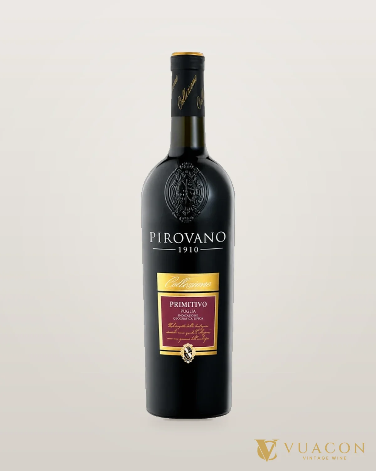Pirovano - Primitivo Puglia IGT – chai chính hãng tại Vua Cồn