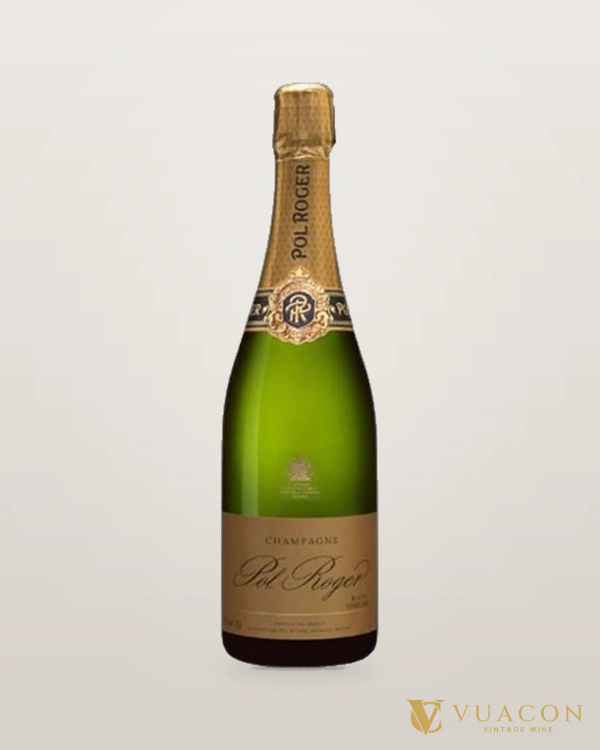 Pol Roger Rich Semi Sweet – chai chính hãng tại Vua Cồn