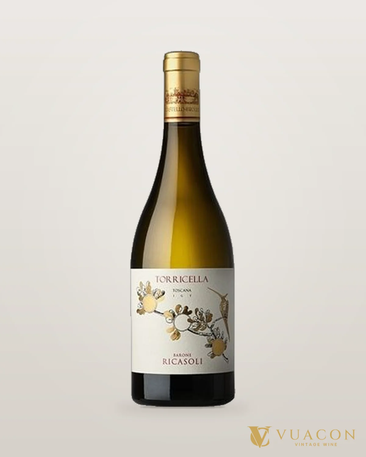 Ricasoli Torricella IGT Tuscany (Chardonnay Sauvignon blanc) – chai chính hãng tại Vua Cồn