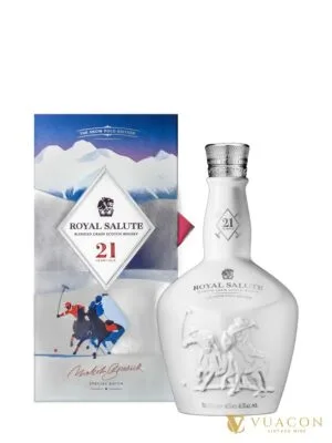 Royal Salute 21 năm – Snow Polo Edition – blended Scotch, Scotland, 700ml