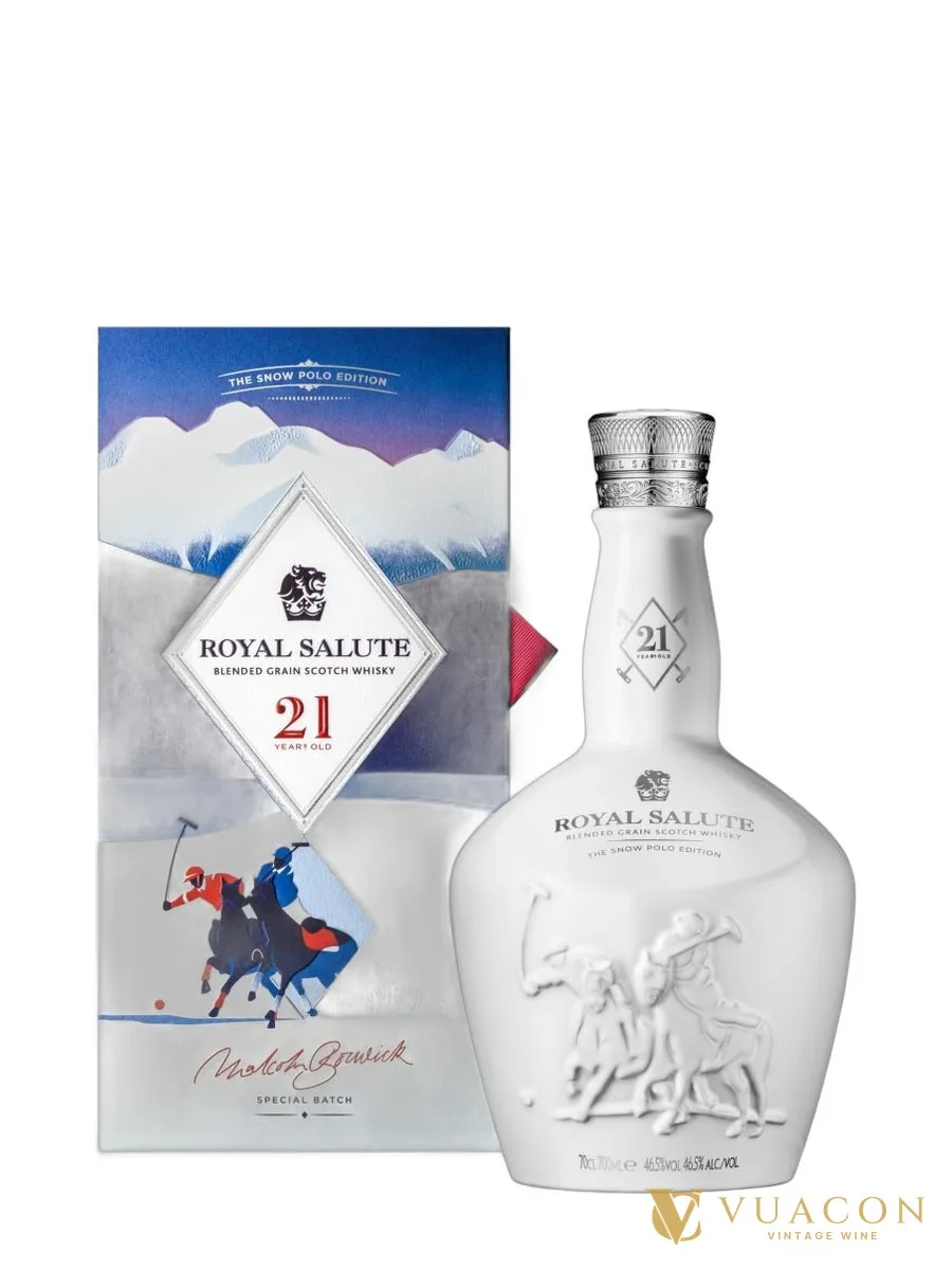Royal Salute 21 năm – Snow Polo Edition – blended Scotch, Scotland, 700ml