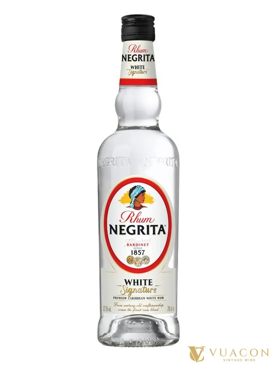 Rum Negrita White Signature – Pháp, 700ml