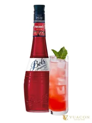 Rượu Bols Pomegranate 700ml – rượu mùi trái cây, Hà Lan