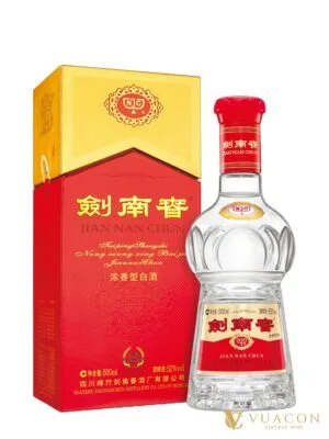 Rượu Kiếm Nam Xuân 52 độ 500ml – bạch tửu, Trung Quốc
