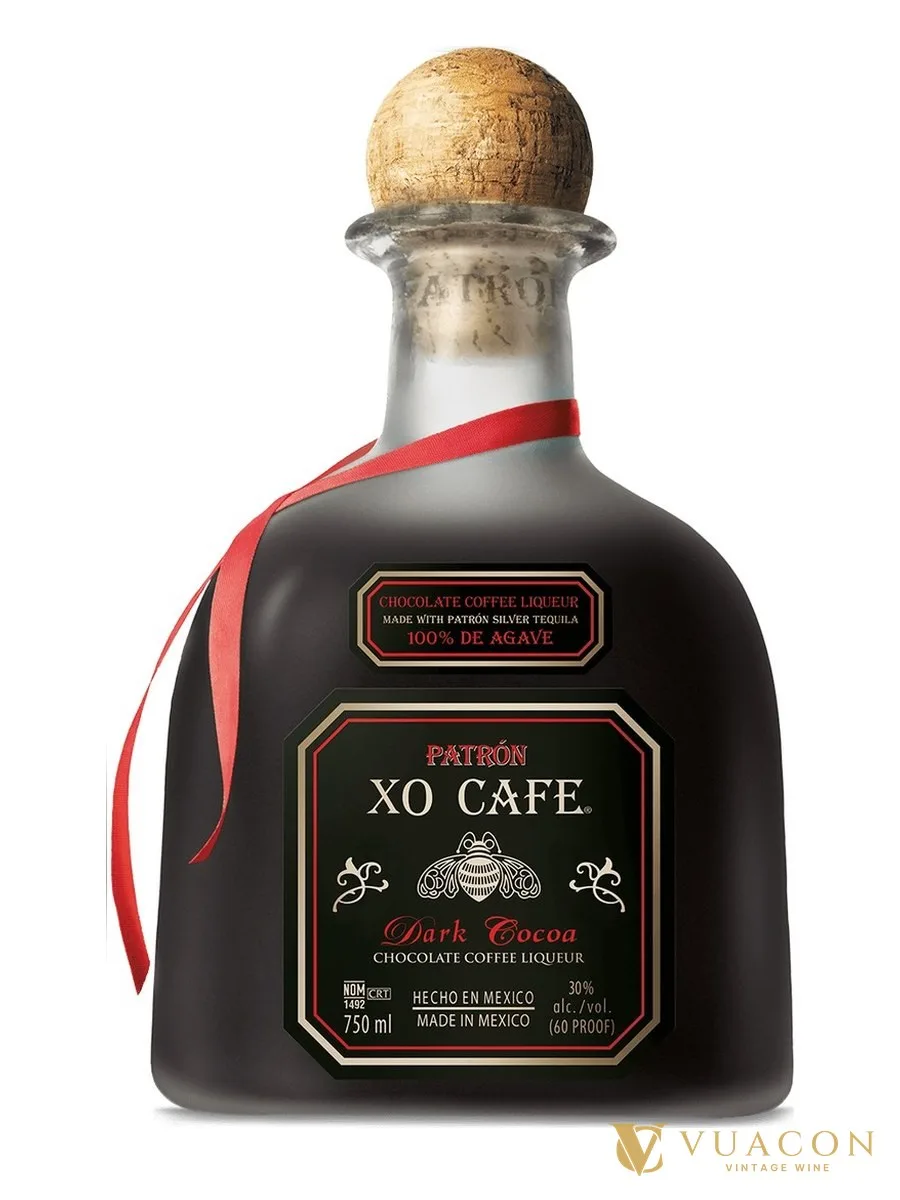 Rượu mùi Patrón XO Cafe Dark Cocoa – rượu mùi cà phê, Mexico